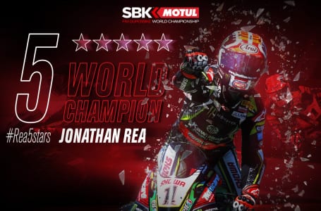 5 WORLD CHAMPION Jonathan Rea