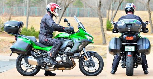 2019年モデル VERSYS 1000 SE(KLZ1000D) ライディングポジション