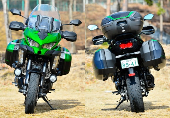 2019年モデル VERSYS 1000 SE(KLZ1000D) 前後