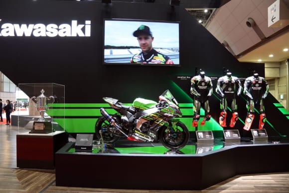 東京モーターショー2019 カワサキブース Ninja ZX-10RR 8耐レーサー