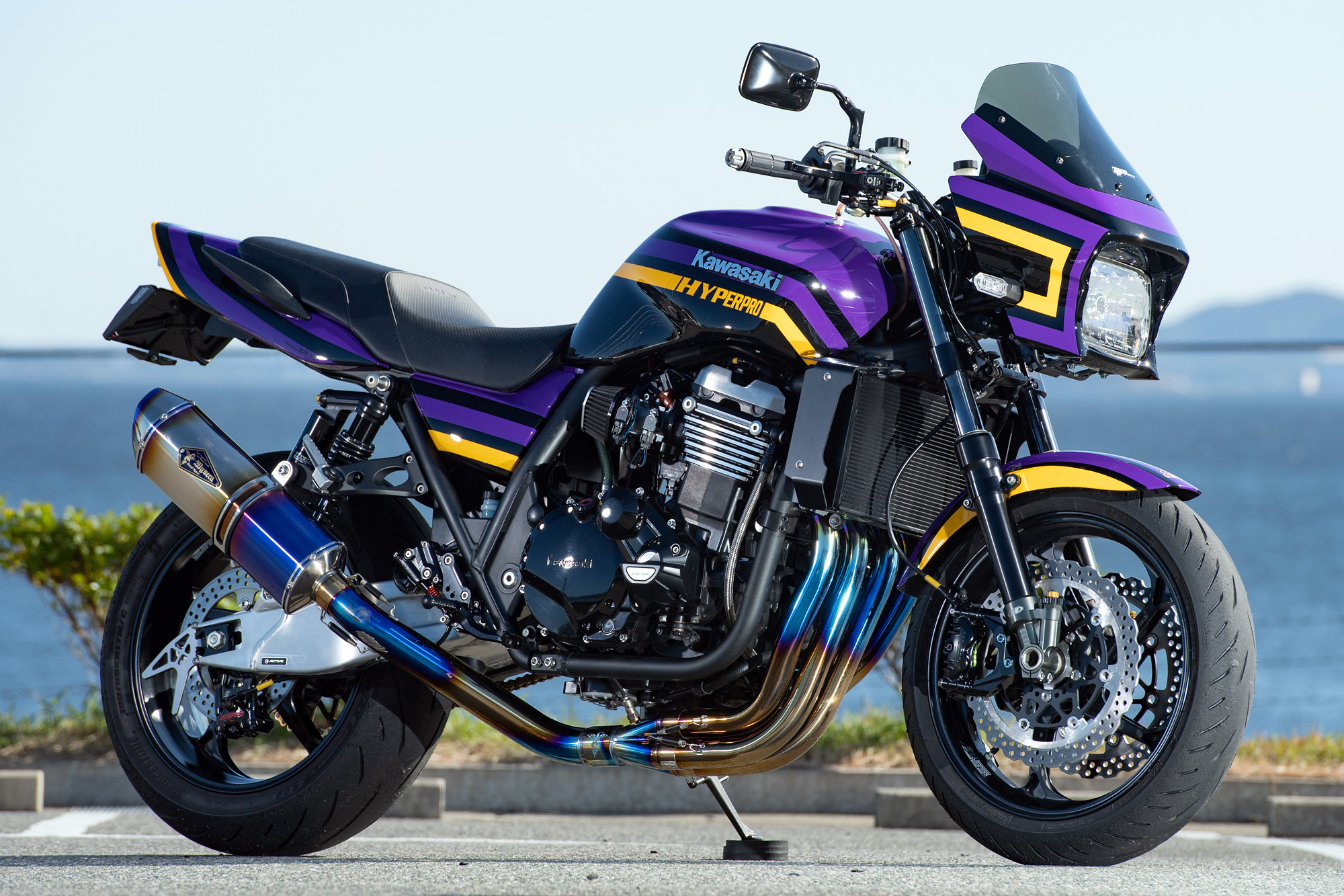 zrx1200 ダエグ フロントフォーク ハイパープロ - サスペンション