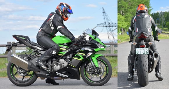 Ninja ZX-6Rインプレッション ライディングポジション