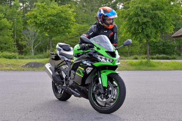 Ninja ZX-6Rインプレッション 取り回し