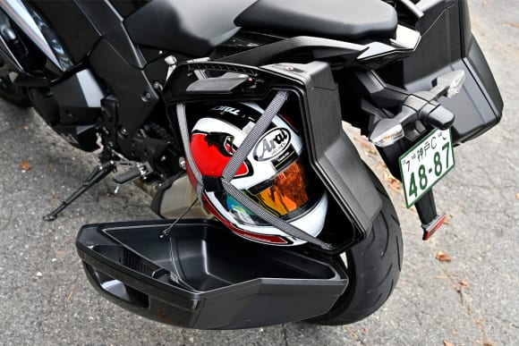 Ninja 1000インプレッション  パニアケース