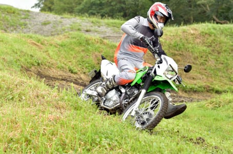 KLX230で学ぶ！柏秀樹『オフロードで遊ぶ学ぶ会 川越』