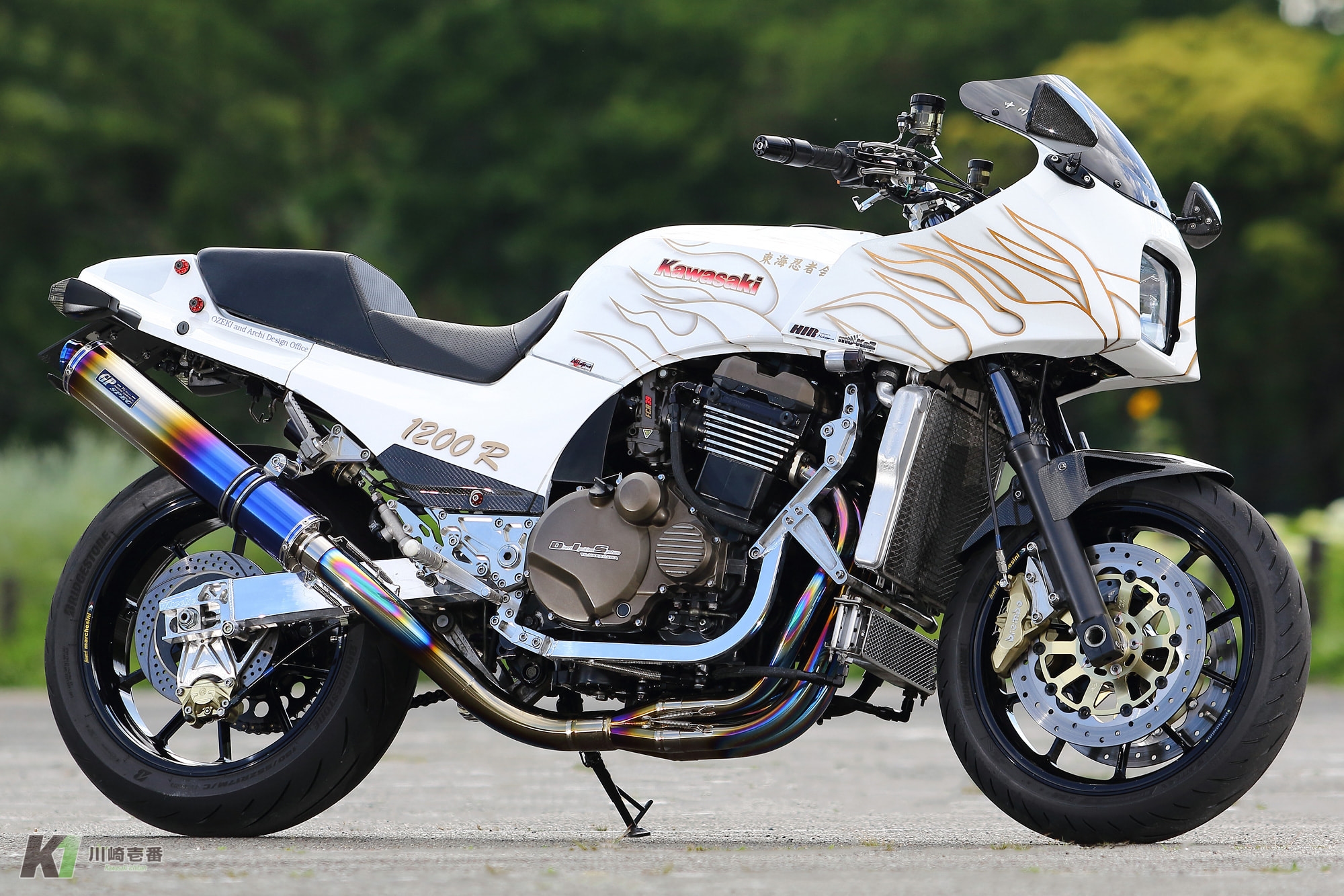 GPZ900R 純正マフラー K262 カワサキ ZX900A