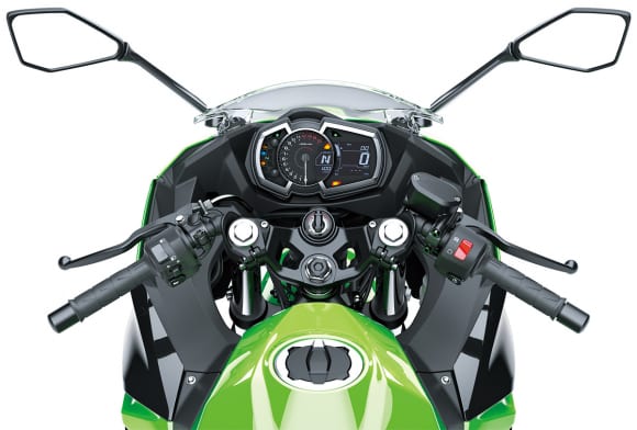 Ninja 250メーターまわり