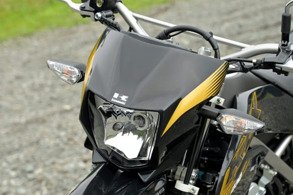 KLX230 ヘッドライト