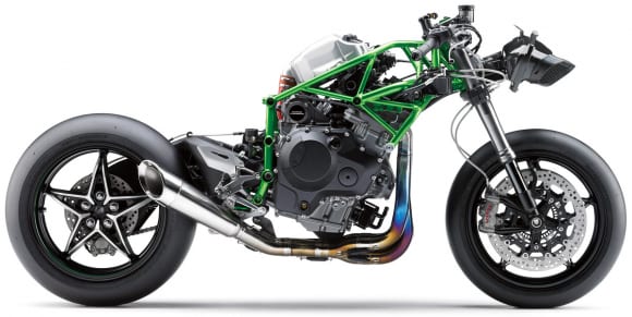 2019年モデル Ninja H2R ストリップ