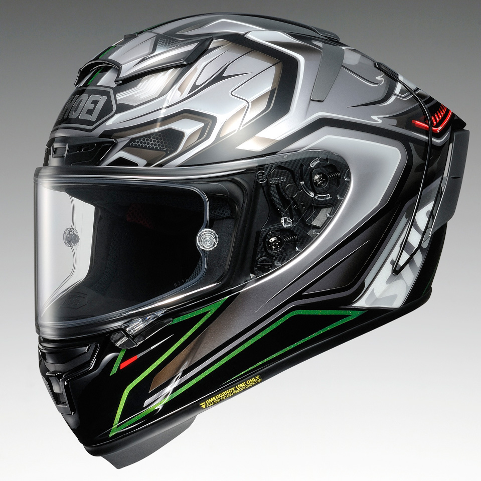 SHOEIのフラッグシップヘルメット・X-Fourteenに新グラフィック