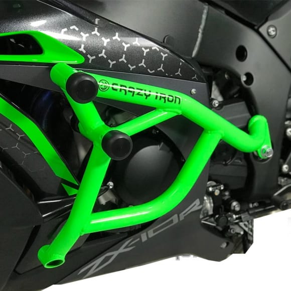 【CrazyIron】エンジンガード PRO CAGE / スライダー KAWASAKI Ninja ZX-10R 2011-