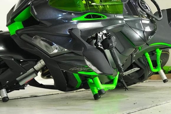 【CrazyIron】エンジンガード PRO CAGE/スライダー Kawasaki Ninja ZX-10R 2011-