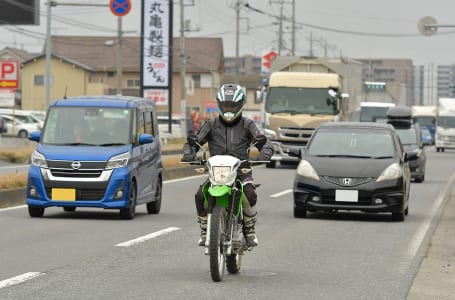 KLX230 シチュエーション別インプレッション〜市街地編〜