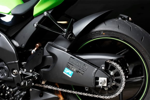 2008年モデル Ninja ZX-10R(ZX1000E) スイングアーム