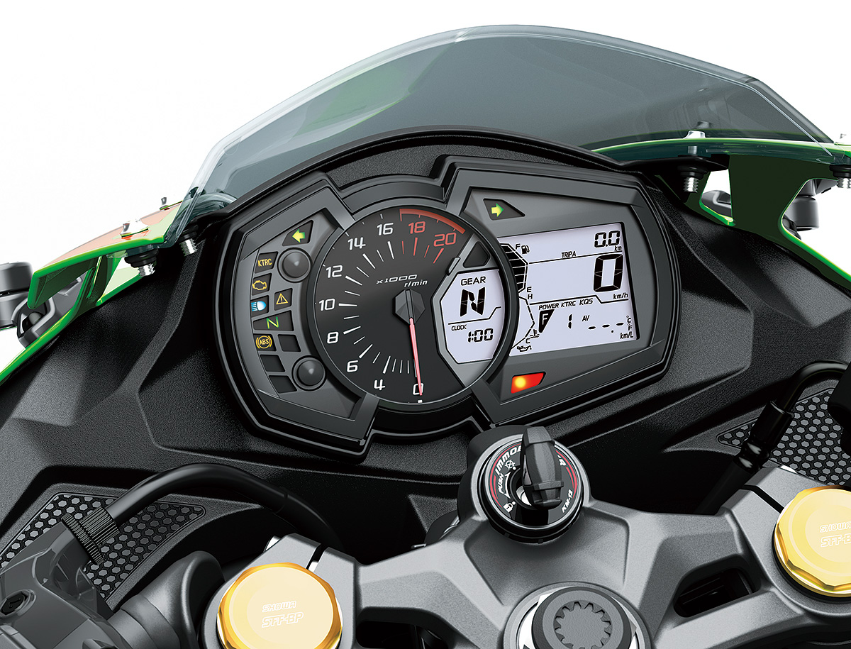 カワサキ　ZX25R  メーター、コンビネーション