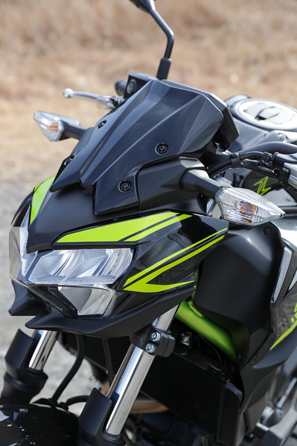 2020年モデル Z650 ヘッドライト