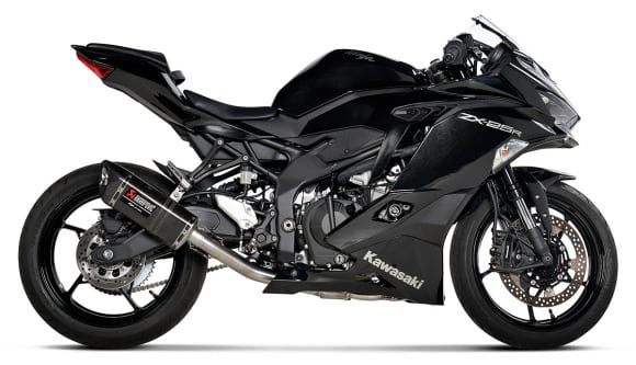 Kawasaki×Akrapovic フルエキゾーストマフラー クローズドコース専用タイプ(公道使用不可)