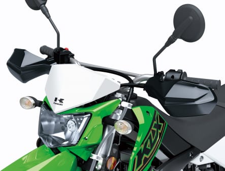 2021年モデル KLX300 ヘッドライト・ハンドルバー