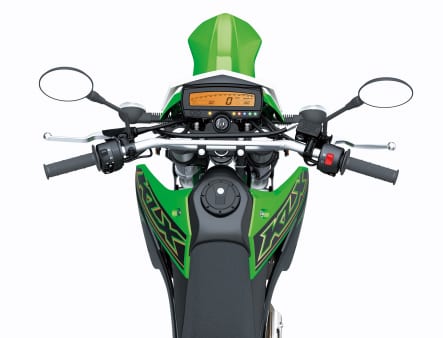 2021年モデル KLX300 ハンドルバー