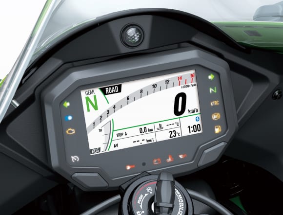 2021年モデル Ninja ZX-10R TFT液晶メーター