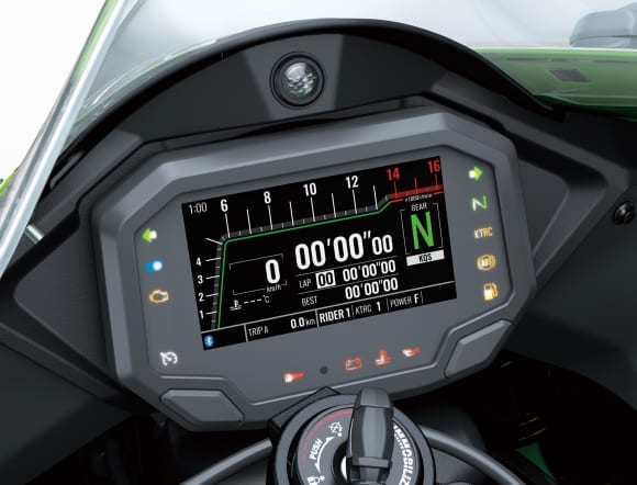 2021年モデル Ninja ZX-10R TFT液晶メーター