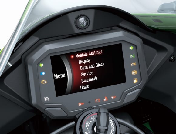 2021年モデル Ninja ZX-10R TFT液晶メーター