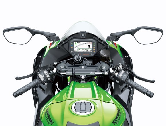 2021年モデル Ninja ZX-10R ハンドルまわり