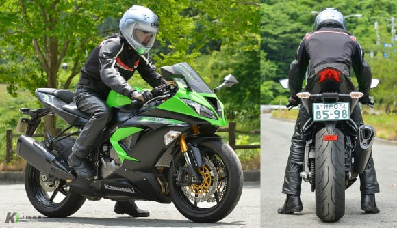 2014年モデル Ninja ZX-6R ライディングポジション