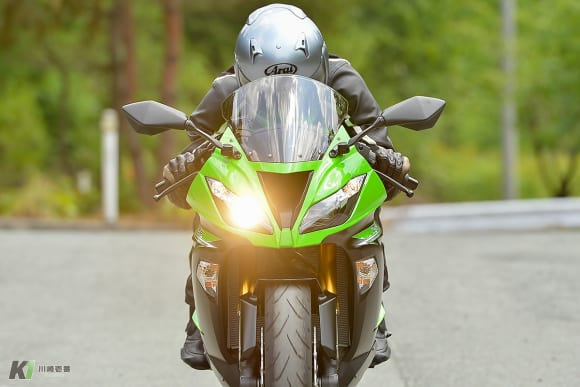 2014年モデル Ninja ZX-6R 防風性