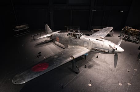 生誕の地で羽を休める、悲運の戦闘機「三式戦闘機・飛燕」