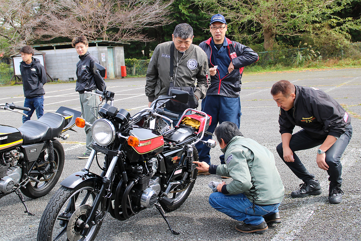 100台を越える現役の名車が集結!「THE Z400FX MTG」 | レポート