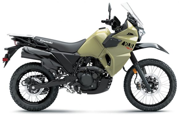 2022年モデル KLR650 パールサンドカーキ