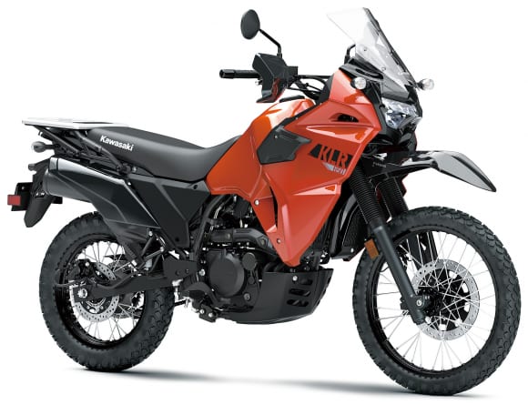 2022年モデル KLR650 パールラバオレンジ