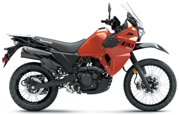 2022年モデル KLR650 パールラバオレンジ