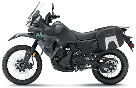 2022年モデル KLR650 ADVENTURE サイファーカモグレー