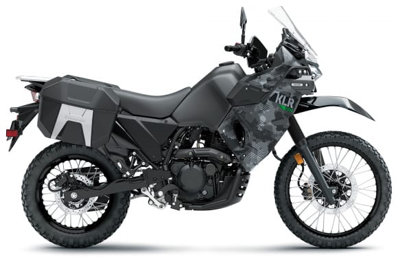 2022年モデル KLR650 ADVENTURE サイファーカモグレー