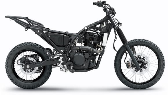 2022年モデル KLR650 フレーム