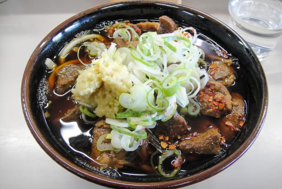 第5回平尾台ミーティング 小倉名物の肉うどん