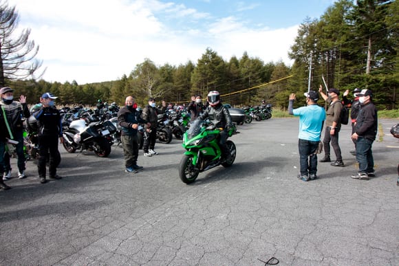 Ninja 1000 OWNER'S MEETING in ビーナスライン