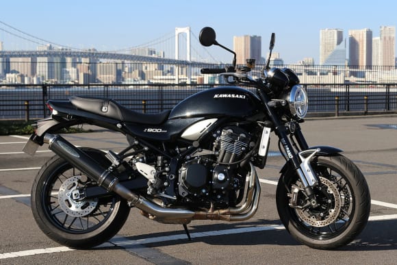 MH ASANO Z900RS/CAFE用スリップオンマフラー チタンカーボン