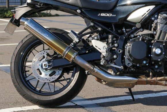 MH ASANO Z900RS/CAFE用スリップオンマフラー