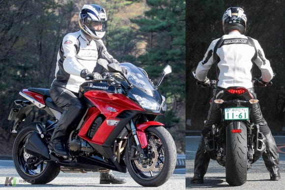 2011年モデル Ninja 1000インプレッション 足着き