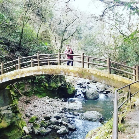 岩戸川渓谷 太鼓橋