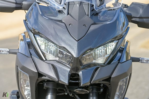 VERSYS 1000 SEのLEDヘッドライト