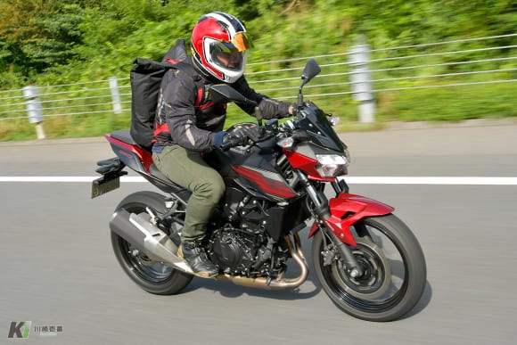 2019年モデル Z250 高速道路走行