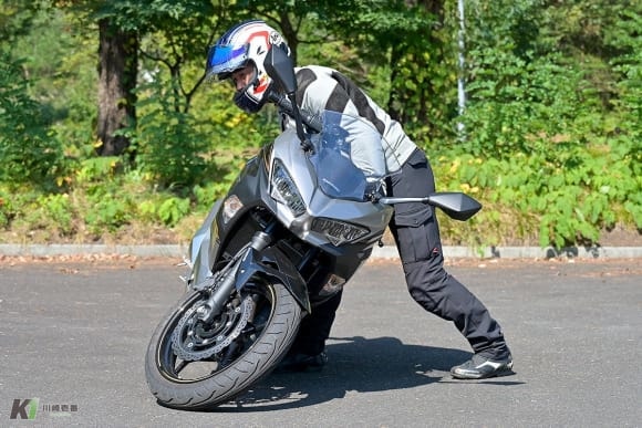 Ninja 250(2019)インプレッション 引き起こし