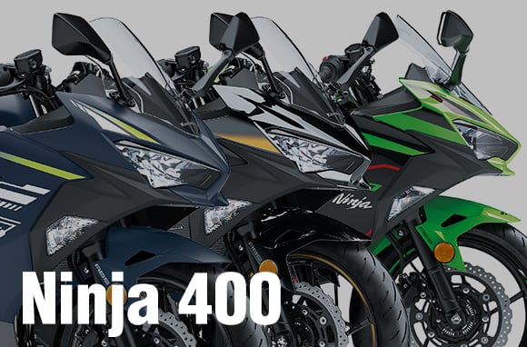 Ninja 400/Ninja 400 KRT EDITION］2022年モデルのNinja 400はカラー