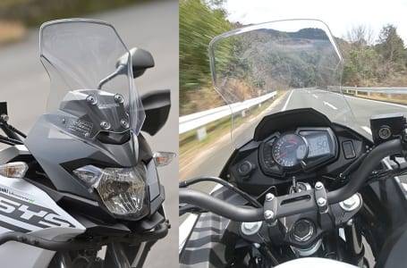 ［1点集中チェック!］スクリーン VERSYS-X250 TOURER編