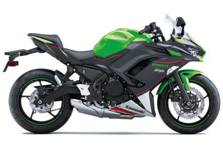 2022年モデル カワサキ Ninja 650 KRT EDITION 右サイドビュー