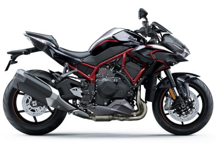 2022年モデル カワサキ Z H2 右サイドビュー